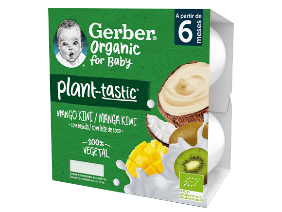 GERBER Plant-tastic Mango y Kiwi GERBER Plant-tastic Mango y Kiwi