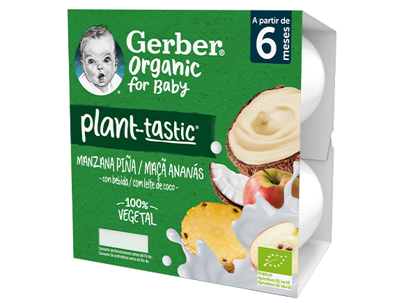 GERBER Plant-tastic Manzana y Piña GERBER Plant-tastic Manzana y Piña
