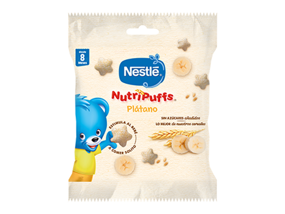 Nestlé Nutripuffs Plátano Nestlé Nutripuffs Plátano