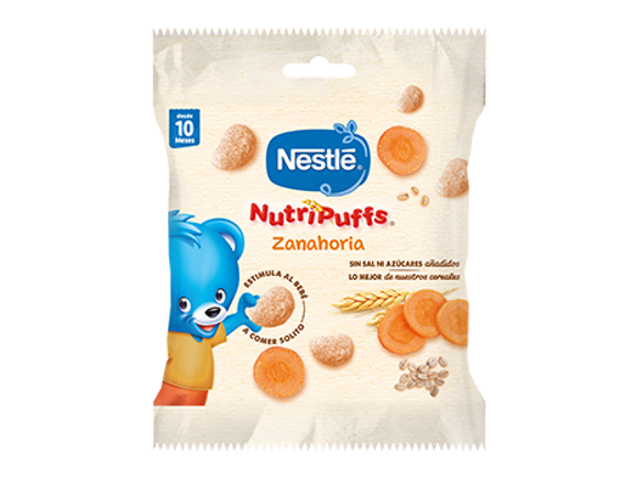 Nestlé Nutripuffs Zanahoria Nestlé Nutripuffs Zanahoria