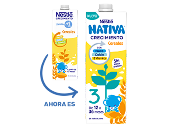Producto NATIVA CRECIMIENTO Cereales 1L Producto NATIVA CRECIMIENTO Cereales 1L