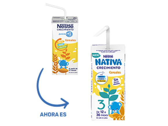 Producto NATIVA CRECIMIENTO Cereales 180ml Producto NATIVA CRECIMIENTO Cereales 180ml