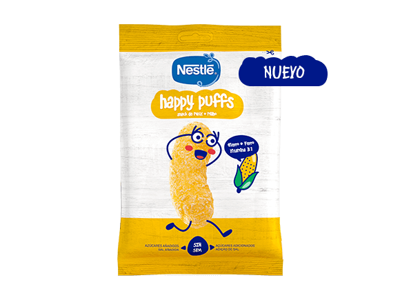 Snacks NESTLÉ Happy Puffs Maíz Natural 