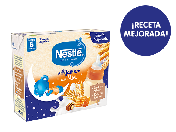 Nestlé Leche y Cereales Pijama Miel Nestlé Leche y Cereales Pijama Miel