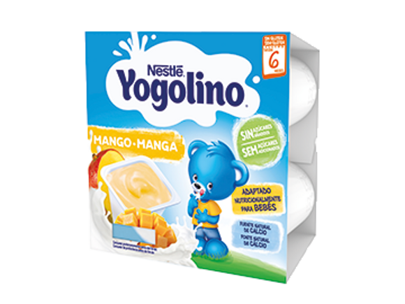 Yogolino Mango sin azúcares añadidos