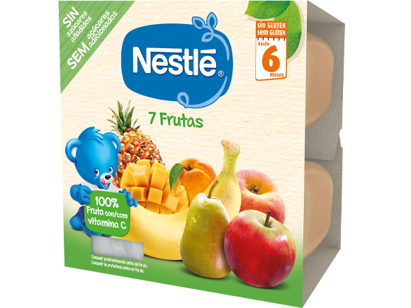 Purés Nestlé Tarrina 7 Frutas