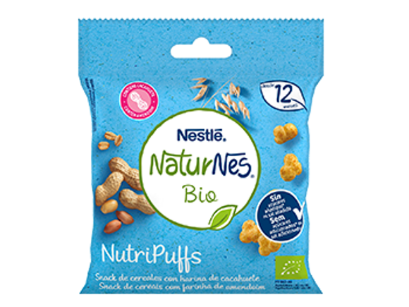 Naturnes BIO Nutripuffs Cacahuete