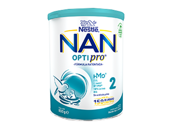 NAN Optipro 2 Leche de crecimiento A partir de 6 meses