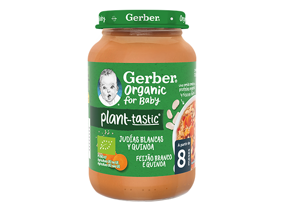 Tarrito GERBER Plant-tastic Judías y Quinoa
