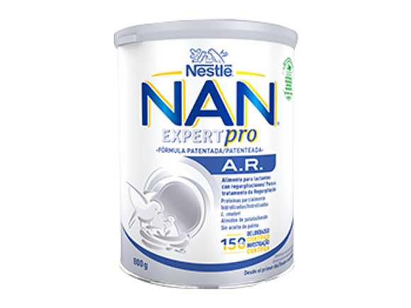 NAN A.R. Alimento para lactantes con regurgitaciones NAN A.R. Alimento para lactantes con regurgitaciones