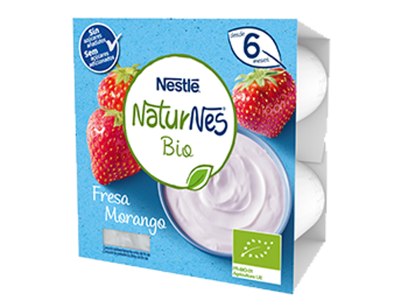 Tarrina Lácteo infantil NESTLÉ NATURNES BIO Natural Tarrina Lácteo infantil NESTLÉ NATURNES BIO Natural