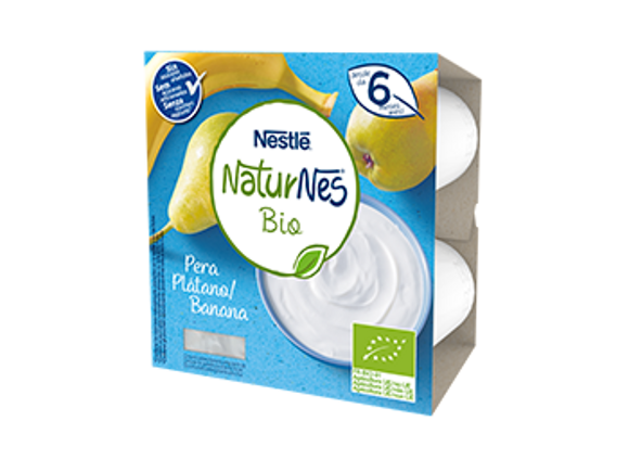tarrina naturnes bio pera y platano tarrina naturnes bio pera y platano