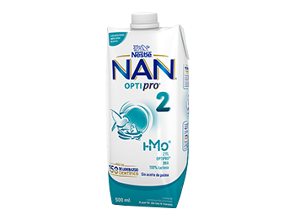NAN Optipro 2 Líquida Leche de continuación A partir de 6 meses NAN Optipro 2 Líquida Leche de continuación A partir de 6 meses