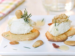 Calcio y embarazo: postre de ricotta