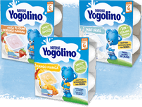 Tarrinas de lácteos infantiles YOGOLINO Tarrinas de lácteos infantiles YOGOLINO