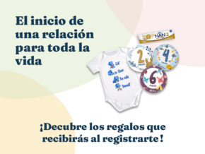 Baby onesie with colorful illustrated plates for infants.