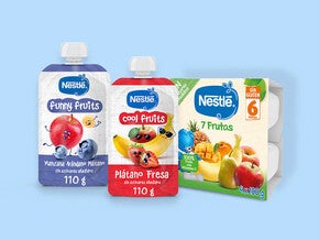 NESTLÉ Bolsitas y tarrinas de fruta