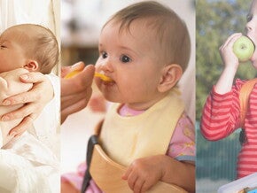 Comida sólida del bebé: ¿debo dejar de dar el pecho?