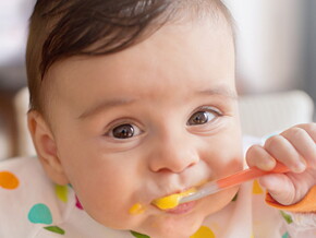 Técnicas de alimentación para bebés de 8, 9 y 10 meses Técnicas de alimentación para bebés de 8, 9 y 10 meses