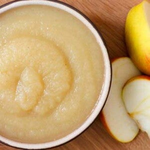 Compota de manzana