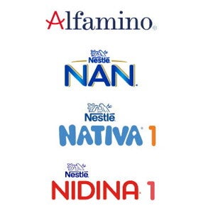 Leches de fórmula