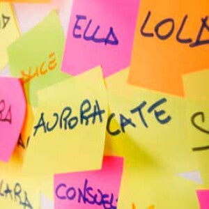 Los nombres de bebé más comunes en las últimas décadas Los nombres de bebé más comunes en las últimas décadas