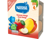 Purés Nestlé Tarrina Manzana y Mango