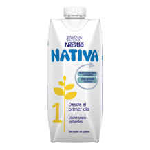 NESTLÉ NATIVA 1 Leche líquida lactantes 500 ml