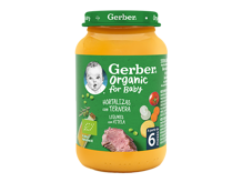 Tarrito de puré para bebés GERBER Hortalizas con Ternera Tarrito de puré para bebés GERBER Hortalizas con Ternera