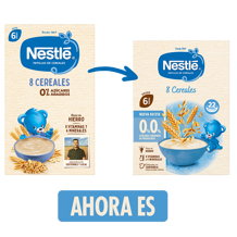 Papilla NESTLE 8 Cereales 