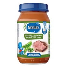 Tarrito Guisantes Ternera