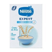 Papilla NESTLÉ EXPERT Sin Gluten Crema de Arroz