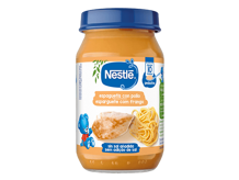 NESTLÉ Purés comida y Cena Espaguetis con pollo