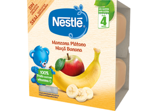 Purés Nestlé Tarrina Manzana Plátano Purés Nestlé Tarrina Manzana Plátano