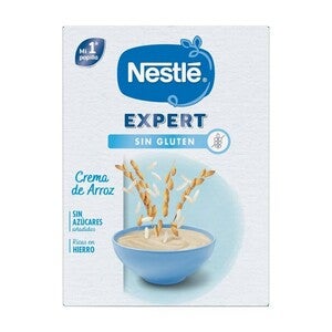 Papilla NESTLÉ EXPERT Sin Gluten Crema de Arroz