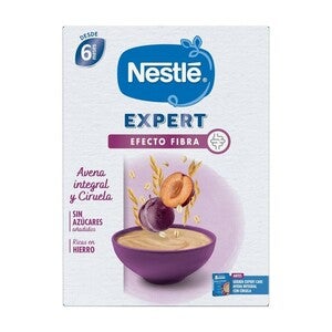 Papilla NESTLÉ EXPERT Avena Integral con Ciruela