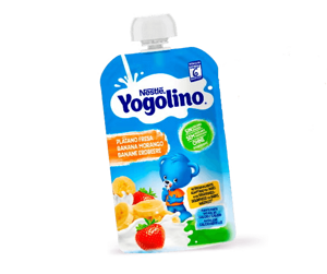 Bolsita de lácteo YOGOLINO Plátano Fresa Bolsita de lácteo YOGOLINO Plátano Fresa