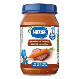 NESTLÉ Purés comida y Cena Jardinera de Ternera