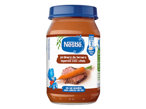 NESTLÉ Purés comida y Cena Jardinera de Ternera NESTLÉ Purés comida y Cena Jardinera de Ternera