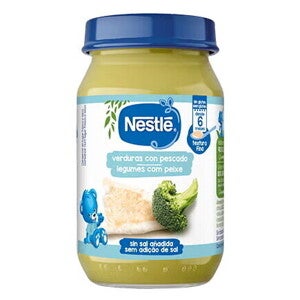 NESTLÉ Purés comida y Cena Verduritas con pescado