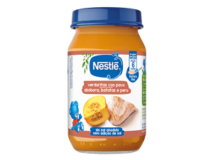 NESTLÉ Purés comida y Cena Verduritas con pavo NESTLÉ Purés comida y Cena Verduritas con pavo