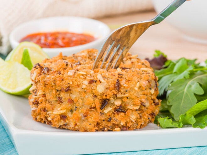 Torta crujiente de pescado