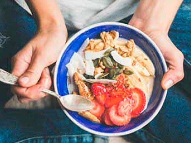 Dieta equilibrada para embarazadas en su primer  trimestre de embarazo