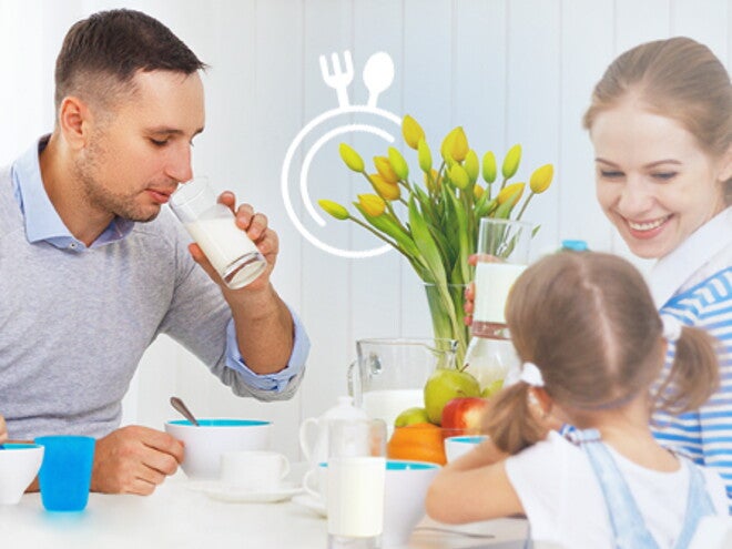 Las comidas en familia y los hábitos de alimentación saludable para niños Las comidas en familia y los hábitos de alimentación saludable para niños