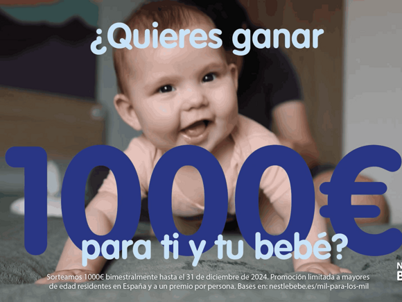¿Quieres ganar 1000€ para ti y tu bebé?