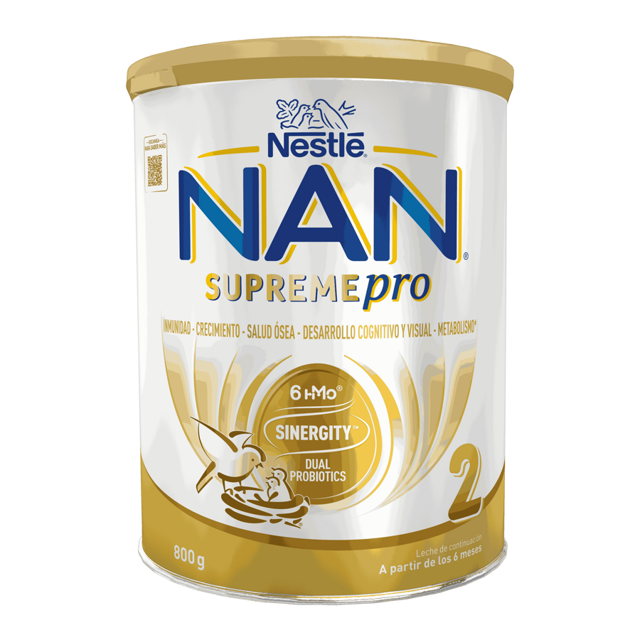 NAN® SUPREME PRO 2 Leche de continuación a partir de 6 meses