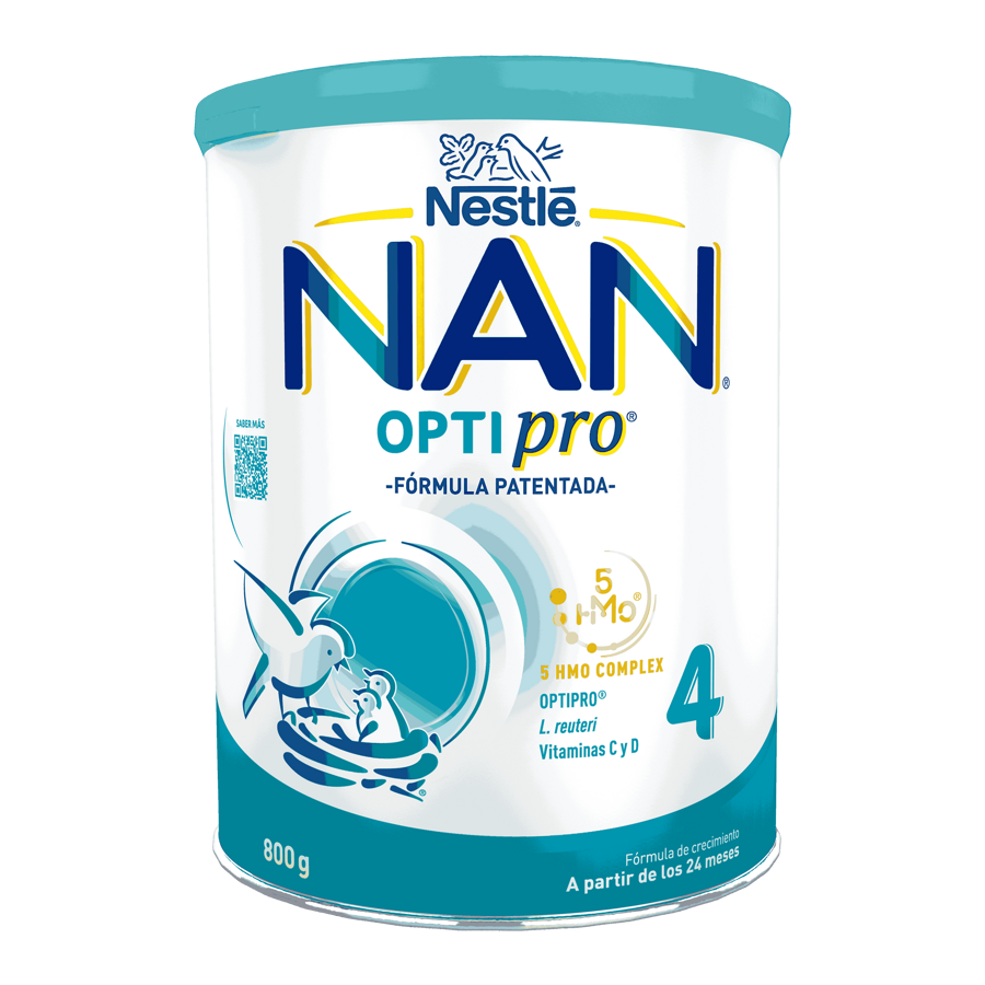 Leche de Crecimiento NAN OPTIPRO® 4: A partir de 2 años