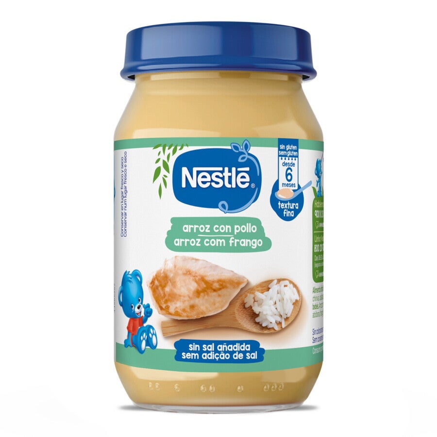 Tarrito de puré NESTLÉ Arroz con Pollo Tarrito de puré NESTLÉ Arroz con Pollo