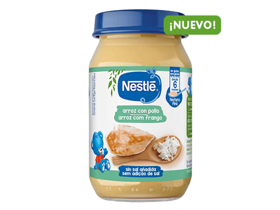 Tarrito Nestlé Arroz con Pollo