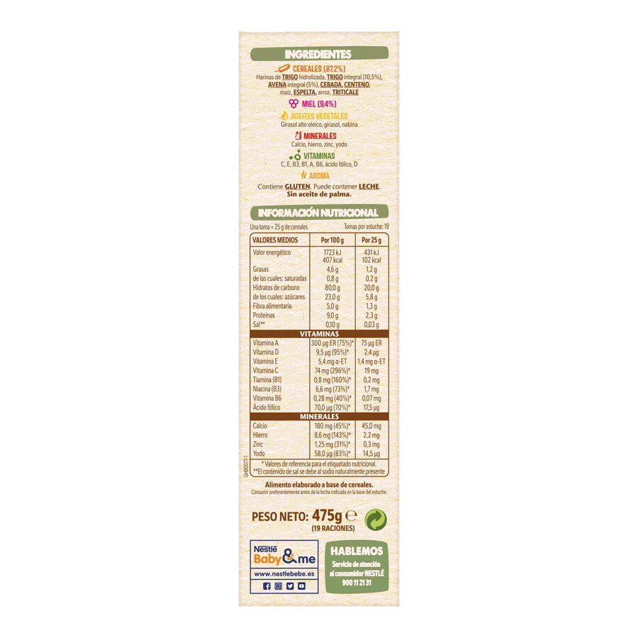 Nestlé Cereales miel